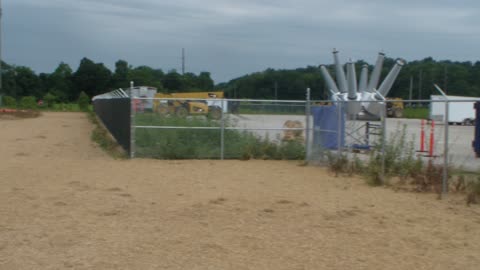 Troy Indiana Solar Farm Under Construction #2