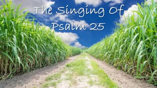 The Singing Of Psalm 25 -- Extemporaneous singing with worship music