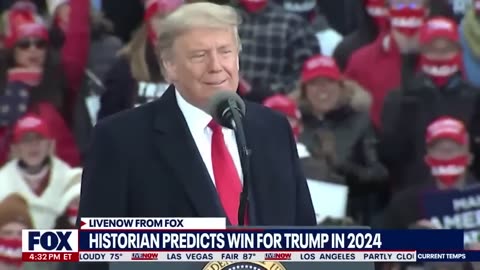 Trump 2024: Historian predicts Donald Trump returns to White House