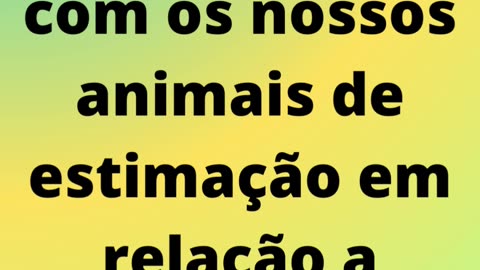 Não permita que o seu pet tenha contato com animais selvagens ou desconhecidos!