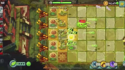Plants vs Zombies 2 Lost City - Day 25