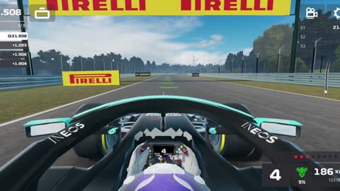 f1 mobile racing career mode-Mercedes-Monza