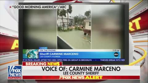Hurricane Ian "Fatalities in the hundreds" according to Lee County Sherriff Carmine Marceno
