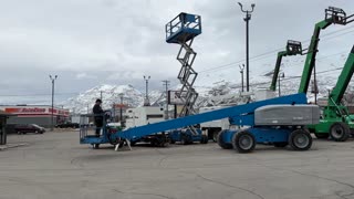 Aerial Boom Lift 2015 Genie S80X 80' Platform 4x4 Diesel Manlift Telescopic