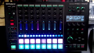 Roland MC-707 Electro-Ambient Composition (Bending Light)