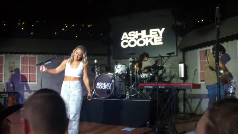 Rising star Ashley Cooke live onstage in Las Vegas, 'See You Around', a new songwriter comes of age