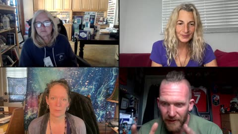 HOLDING THE LIGHT w DR. SHARNAEL, CRAIG MARTIN WALKER, LAURA EISENHOWER & MARISA ACOCELLA