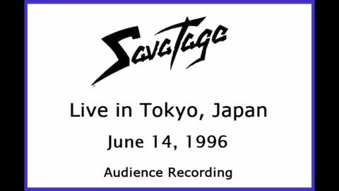 Savatage - Live in Tokyo, Japan 1996 (Full Show) Audience
