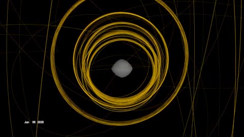 OSIRIS REx Slings Orbital Web Around Asteroid to Capture Sample 4K