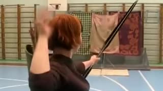 Smootnh archery shooting by Iza Privenzenceva