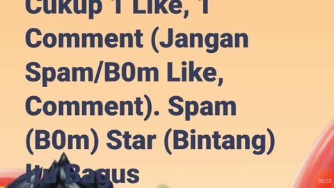 Spam (Bom) Star (Bintang) Rekomendasi Facebook