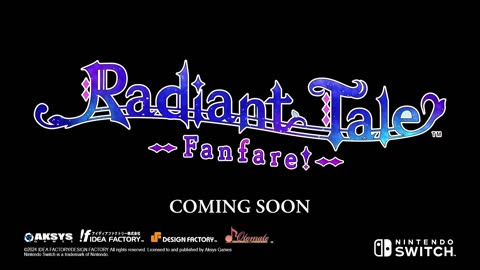 Radiant Tale -Fanfare- - Official Announcement Trailer