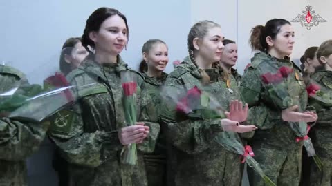 Life-saving beauties: military medics who distinguished themselves at the front were awarded