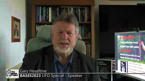 BASES2023 UFO Special -Gary Heseltine Book Promo