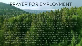 Prayer for Employment