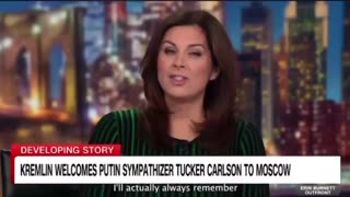 CNN is losing their mind that Tucker Carlson is in Russia and may be interviewing Vladimir Putin
