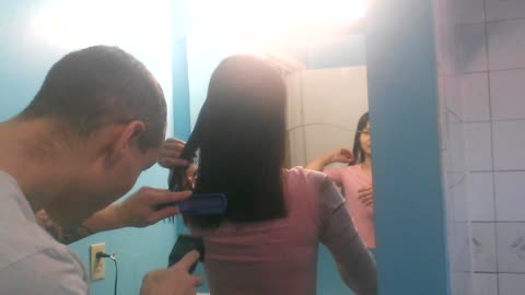 Guy Give Beautiful Thai Haircut And Messes It Up