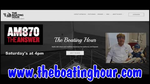 The Boating Hour with Captain Rick Radio Show Promo