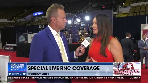 “You could really feel the love’: Brooke Rollins Describes President Trump’s RNC Entrance