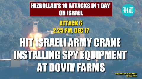 Hezbollah's Big Escalation: 10 Attacks In Just 1 Day On Israel; Nasrallah's All-Out War Plan? | Gaza