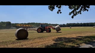 Dad 83 and still making hay