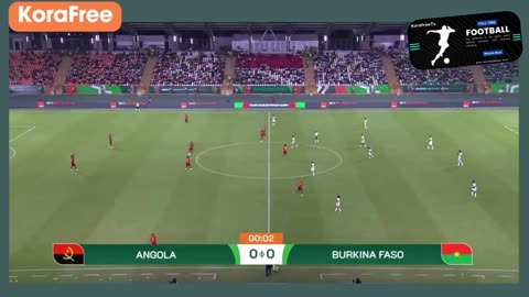 Summary of the match between | Angola 🆚 Burkina Faso #AFCON2023