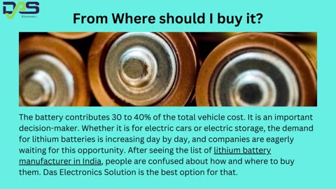 List of best top 10 lithium ion battery manufacturer in india