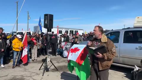 Church Service at the Carbon Tax Protest! - Pastor Artur Pawlowski