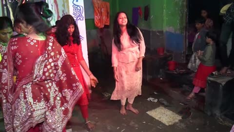 Bengali wedding dance