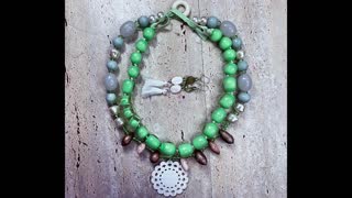 Repurpose Un-Used Jewellery to the Gorgeous 'Forest Musk' & Find some Great Fashion Combinations