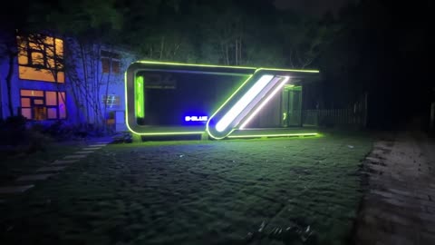 THE "RGB" PREFABRICATED SPACE HOUSE