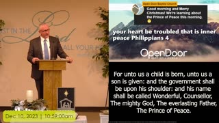 Comforting Christmas Sermon – Who is the Prince of Peace?