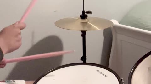 Here I just learned a groove with a fill🤗
