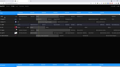 Best EPG with NextPVR 2021 (8000 EPG channels from 116 countries)