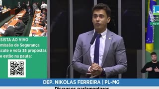 BOMBA !! Nikolas Ferreira faz grave declaração na camara !!