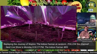 Mcabee's Live Market 24/7: Presented by Waylon, The Indoor Farmer. Veteran Pushing Sustainability