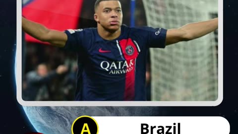 Which country does Kylian Mbappe represent in international football? 🧠🧠 #football #viral #foryou