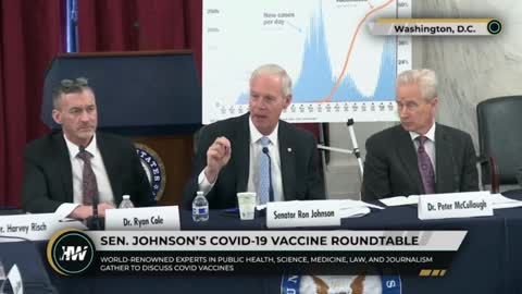 Dr Robert Malone testifies on toxicity at Sen Johnson's roundtable