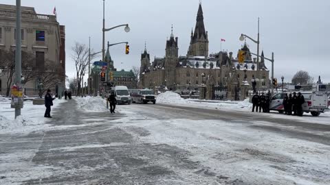 Ottawa Police Pose for a Photo to Commemorate Their Betrayal to the People