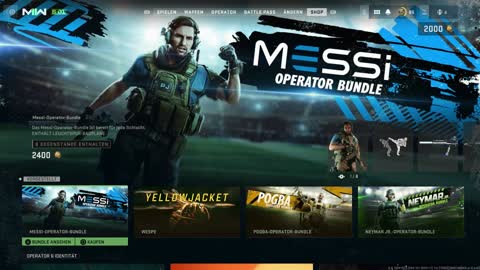 MESSI Operator Bundle alle Skins + Call of Duty Modern Warfare 2 Warzone 2