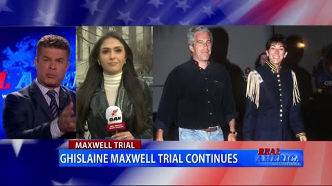 REAL AMERICA -- Dan Ball W/ Caitlin Sinclair, Ghislaine Maxwell Trial, 12/17/21