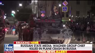Fox is reporting that Russian state media is reporting Wagner group chief killed in plane crash