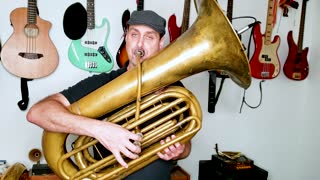 Tuba player flawlessly covers Stevie Wonder's 'Sir Duke' bassline