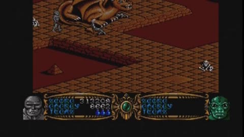 Gauntlet 3 Amiga Playthrough Petras Level 4