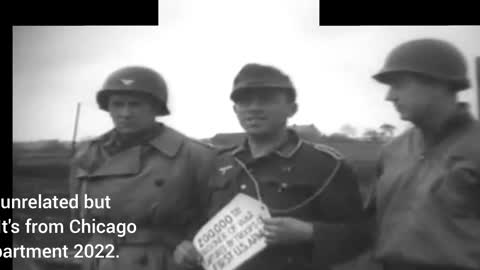 WWII 200,000th Prisoner-Of-War Taken By 1st Army, Near Herbesthal, Belgium, 11/04/1944