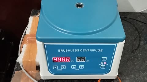 How to start centrifuge machine