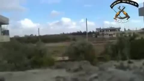 💥 Opposition IED Detonation Lifts Road and Syrian Army Tank | 2012 | RCF