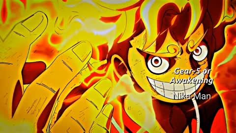 Luffy Transformer Gear 2-5 Awakening || One Piece
