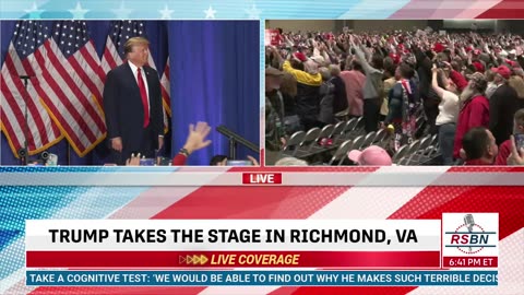 FULL SPEECH: Trump Holds a "Get Out The Vote Rally" in Richmond, VA - 3/2/24