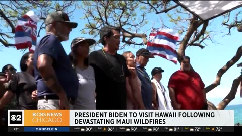 President Biden visiting Hawaii after devastating wildfires